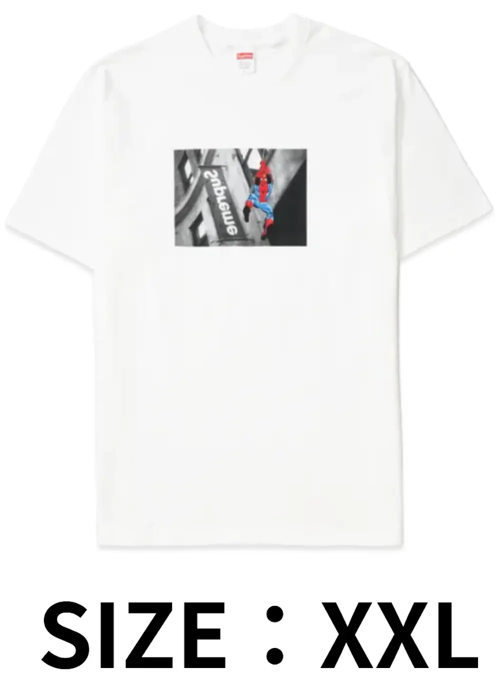 【XXL】Supreme x Spider-Man Tee White