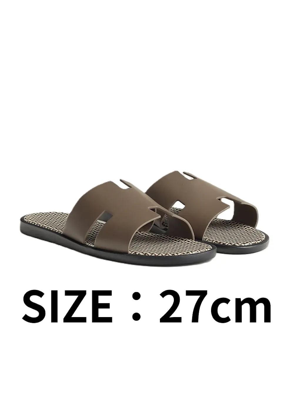 【SIZE:27cm】サンダル Izmir étoupe 420