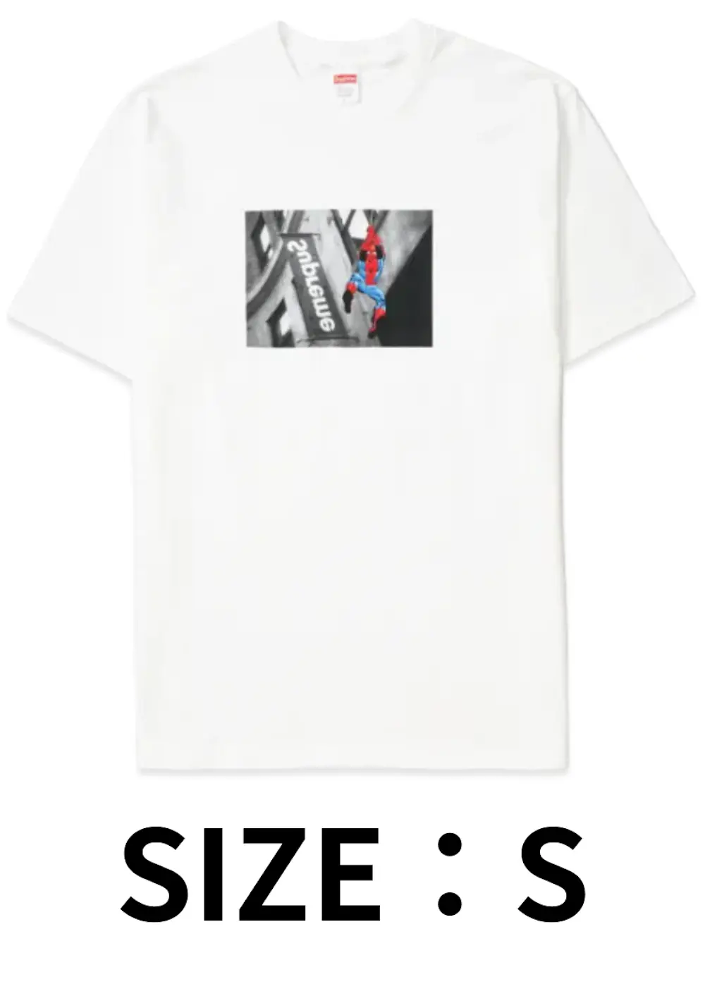 【S】Supreme x Spider-Man Tee White