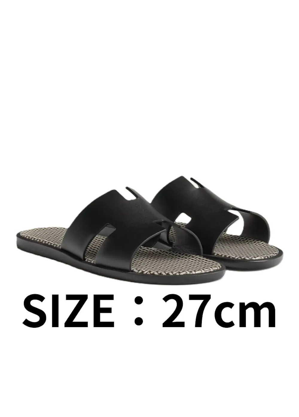 【SIZE:27cm】サンダル Izmir Noir 420