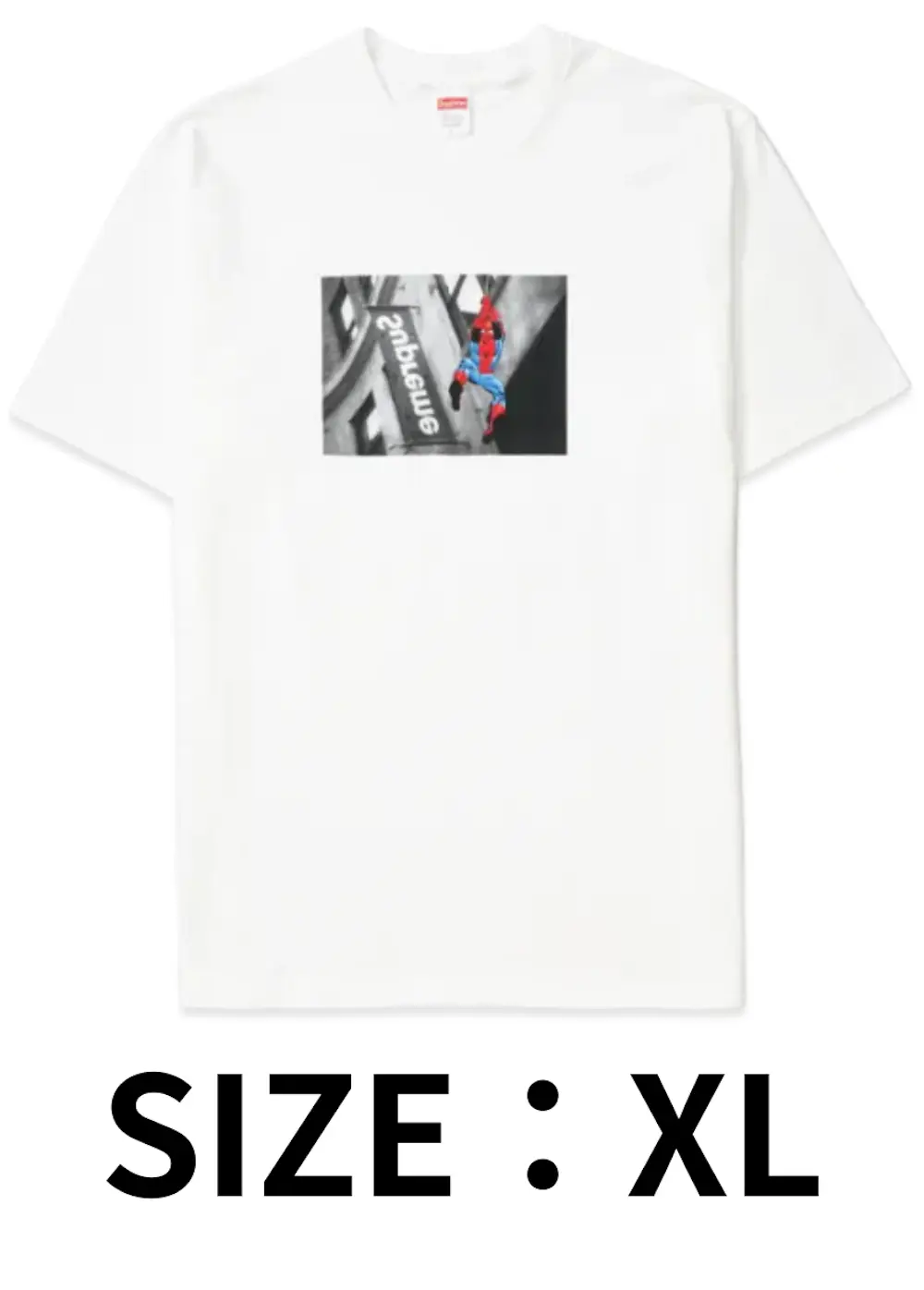 【XL】Supreme x Spider-Man Tee White