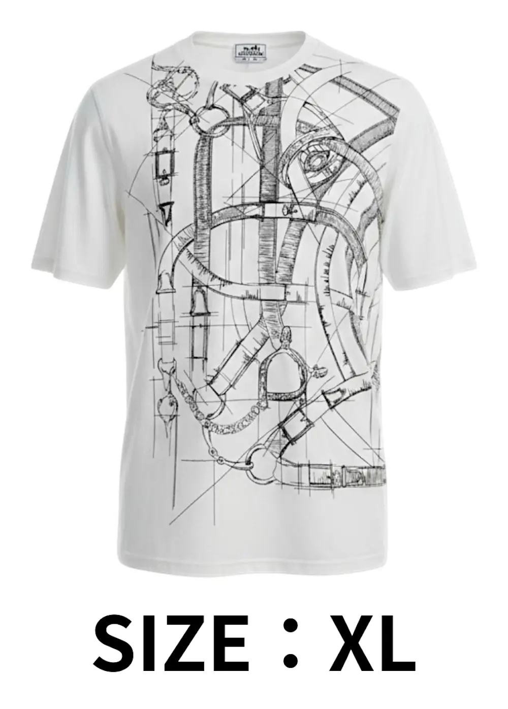 【XL】Tシャツ Cavalcadour Griffonne embroidered