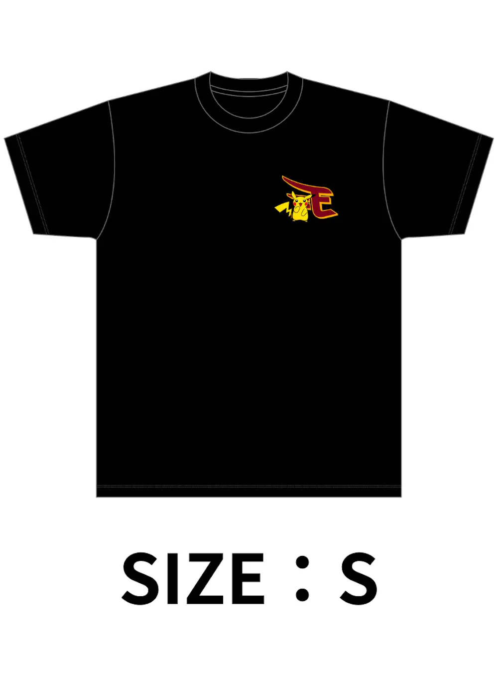 ポケモン 2026 イーグルス Tシャツ ワンポイント刺繍 【SIZE:S】