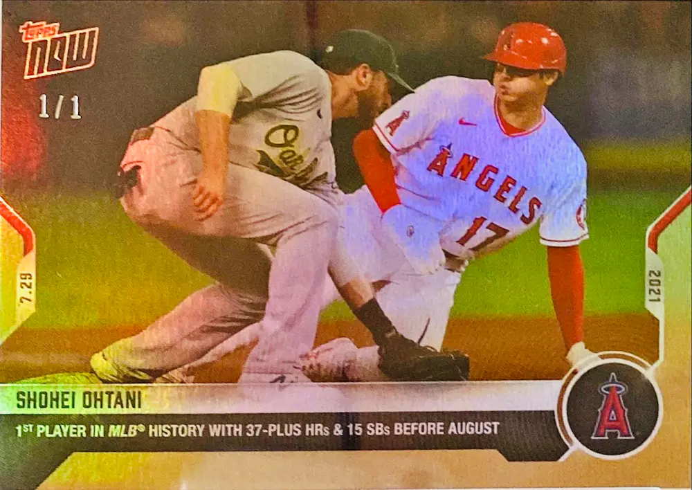2021 Topps Shohei Ohtani #577