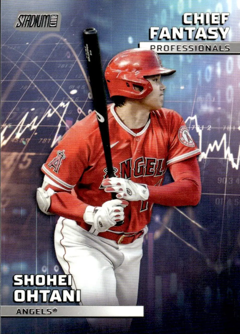 2023 Topps Stadium Club Los Angelas Angels Shohei Ohtani Chief Fantasy Professional