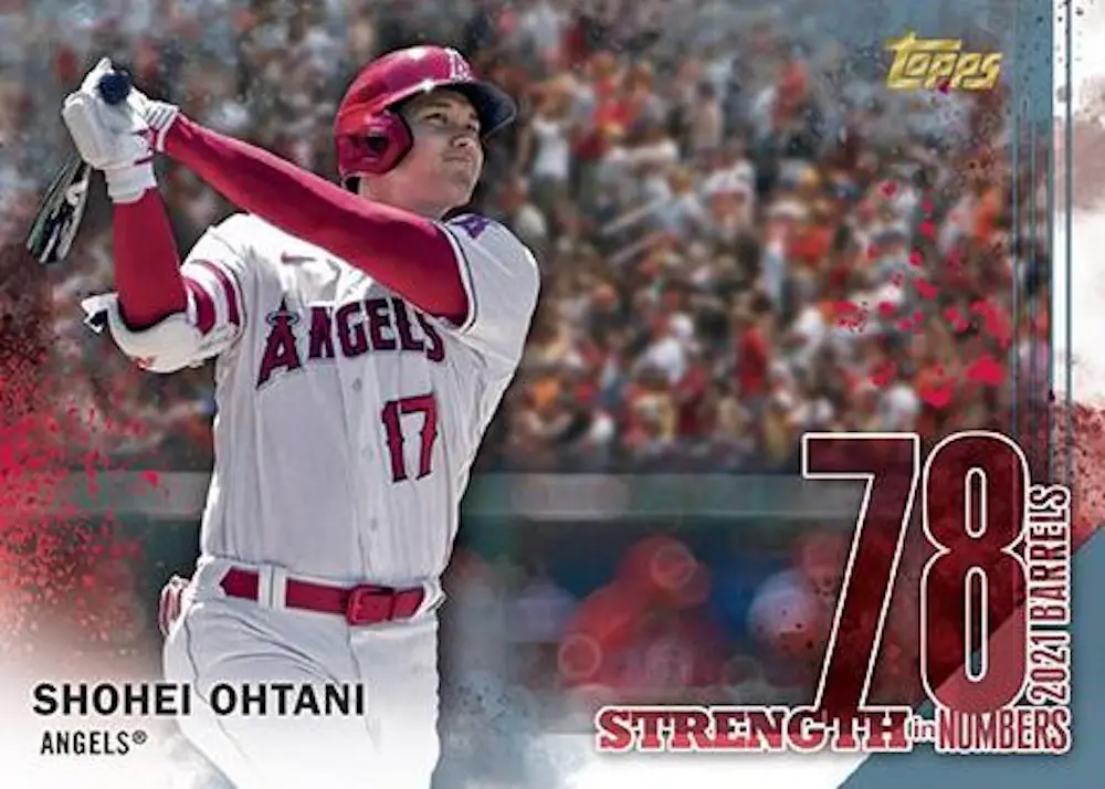2023 Topps Japan Edition Shohei Ohtani Statistical Standouts #SS14