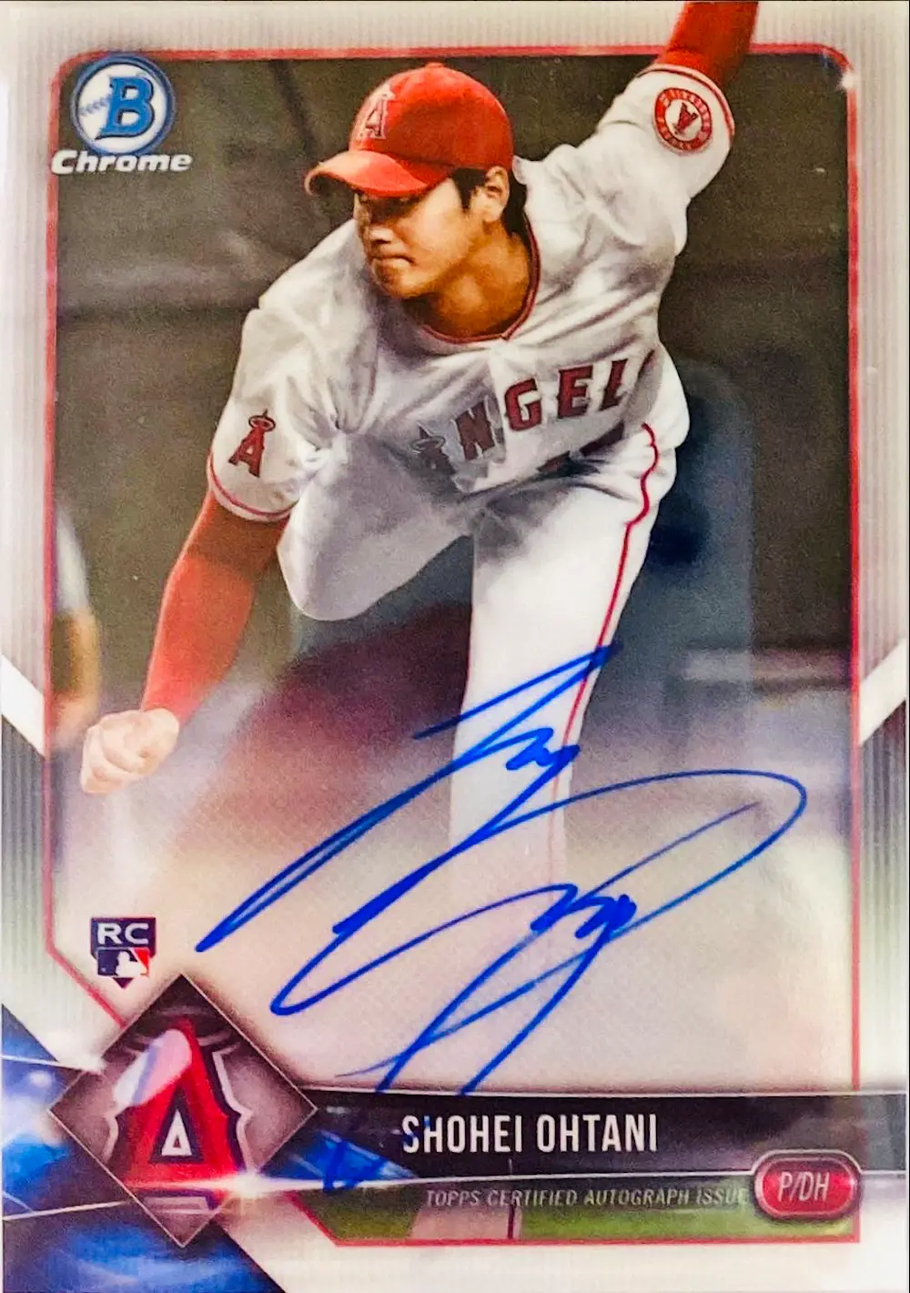 2018 Bowman Chrome Rookie Autographs #CHASO Shohei Ohtani