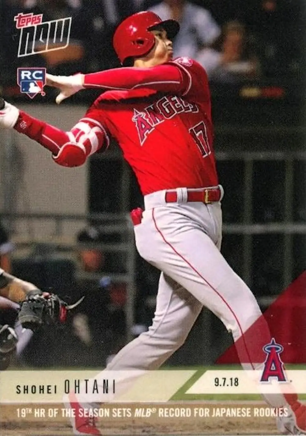 2018 Topps Shohei Ohtani RC #697 Los Angeles Angels