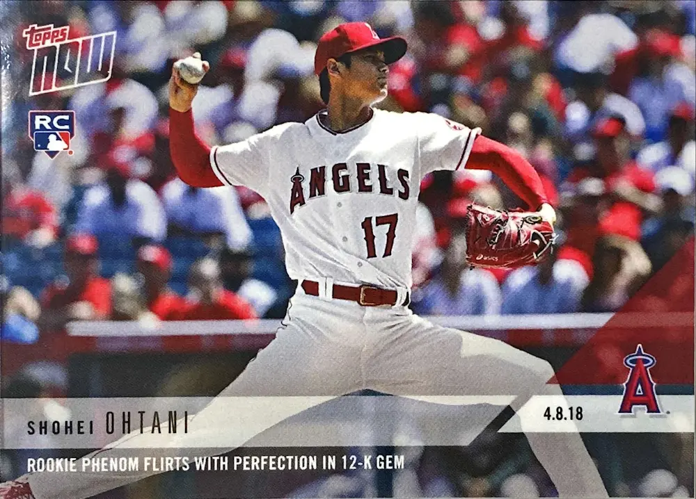 2018 Topps Now - Shohei Ohtani #53