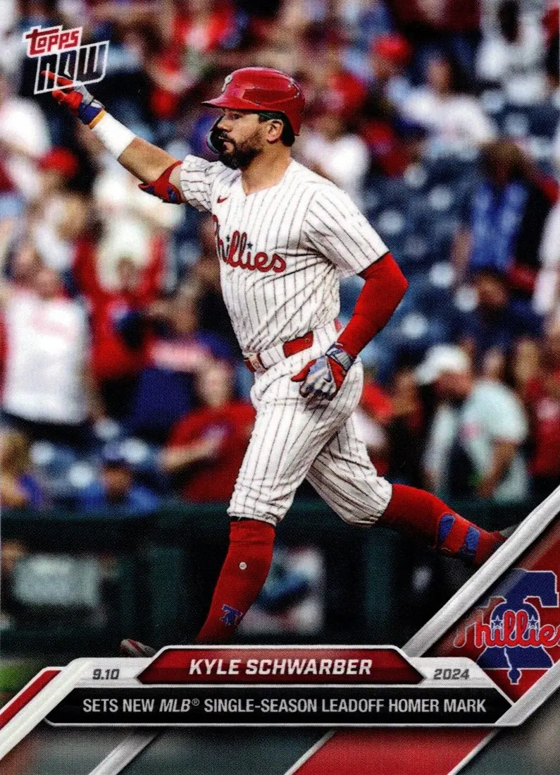 2024 TOPPS NOW #672 KYLE SCHWARBER/1083
