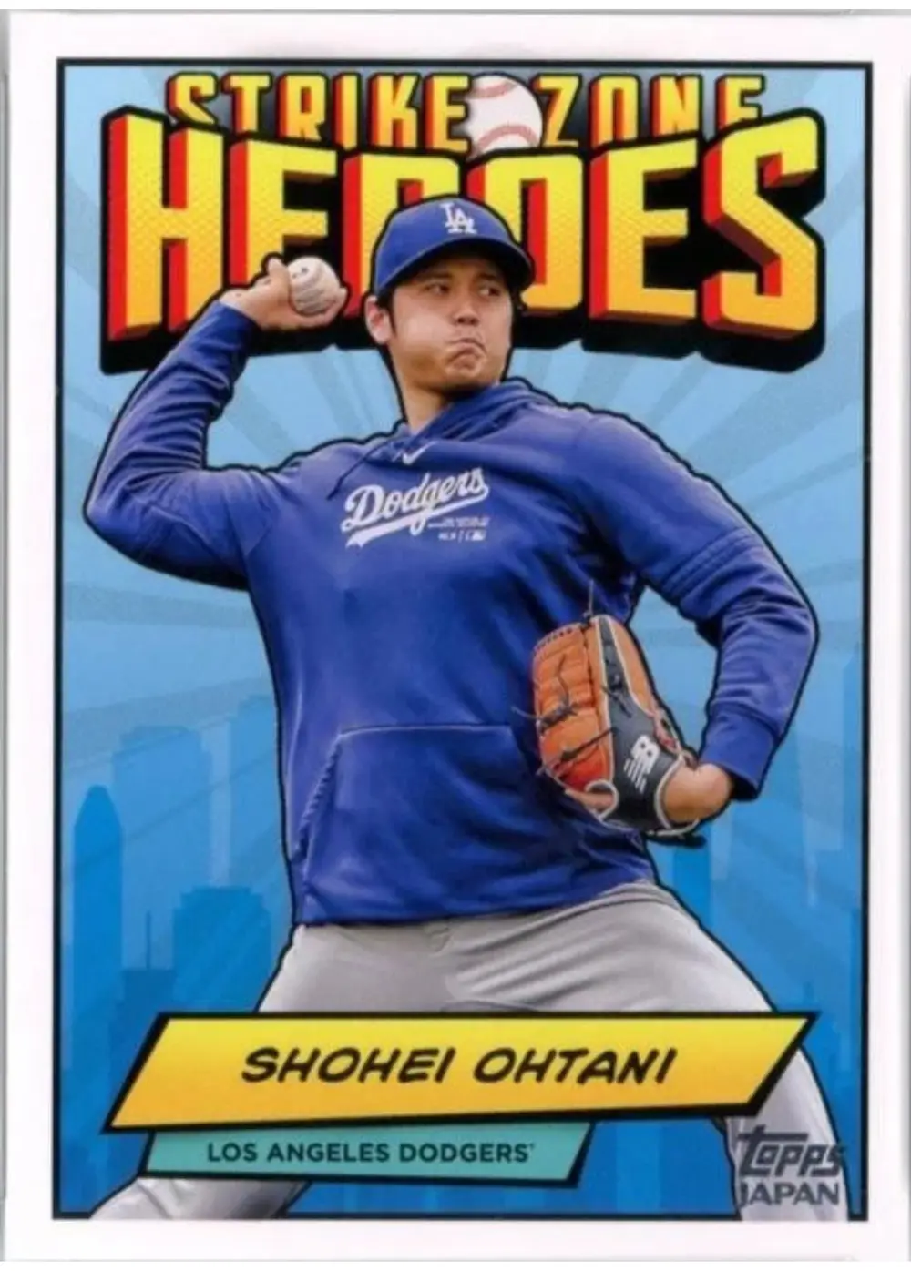 2024 TOPPS Japan Edition Shohei Ohtani Strike Zone Heroes #SZH3