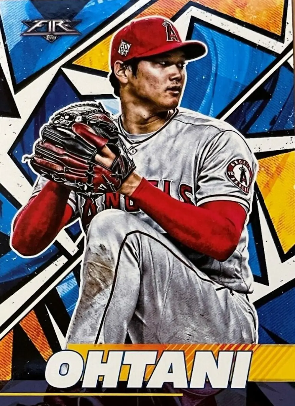 2021 Topps Fire Shohei Ohtani Base #26