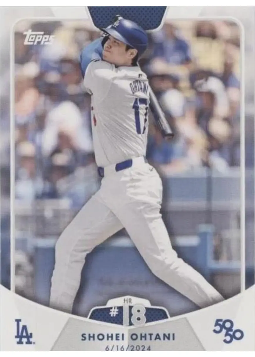 2024 Topps 50/50: Shohei Ohtani - Shohei Ohtani #33