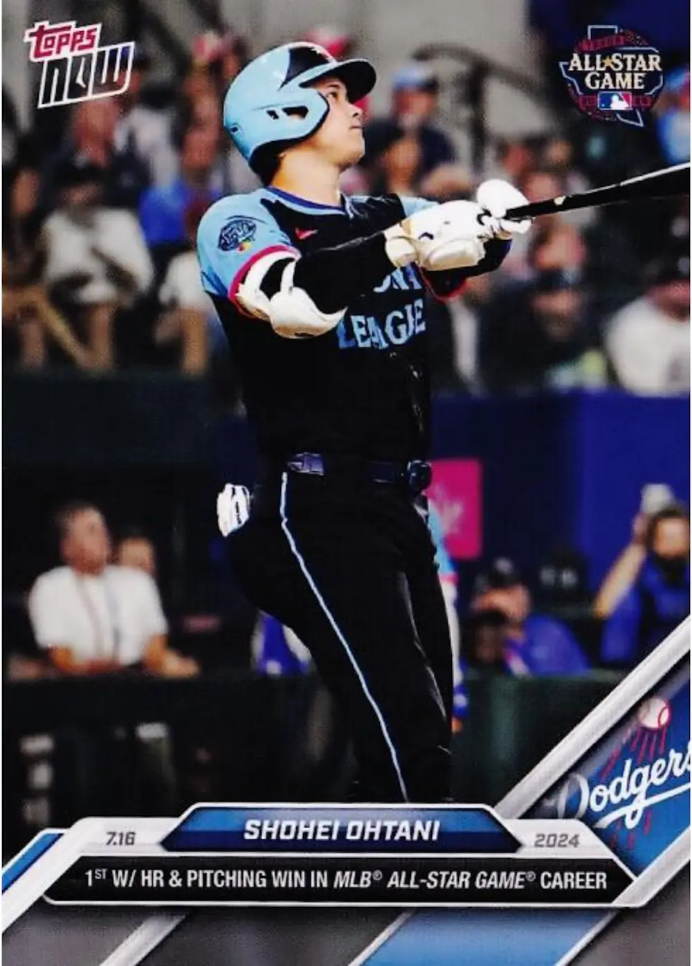 大谷翔平 [#437](2024 MLB トップスナウカード)