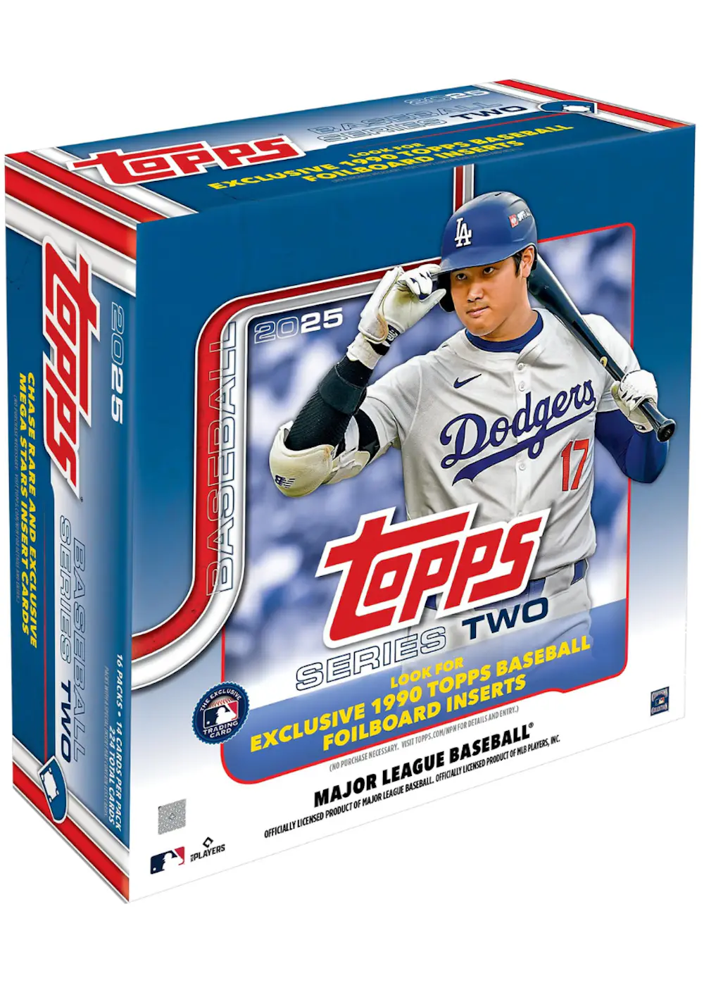 MLB 2025 Topps Series 2 Baseball Mega Box(1BOX)