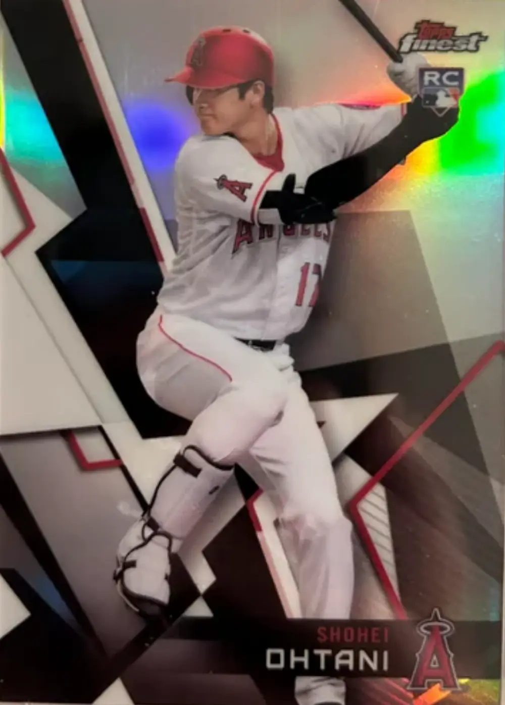 2018 Topps Finest #100 Shohei Ohtani Refractor RC