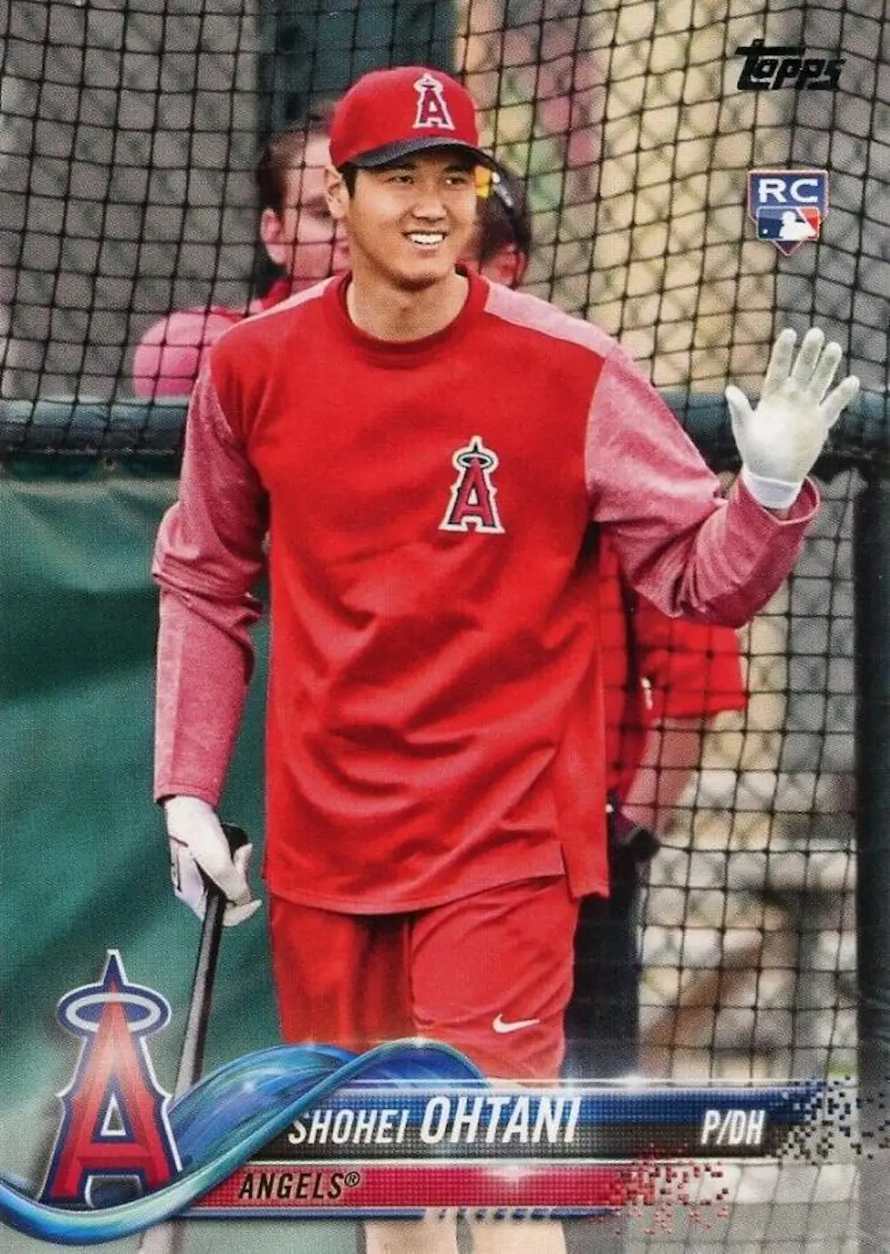 2018 Topps #700 Shohei Ohtani with bat