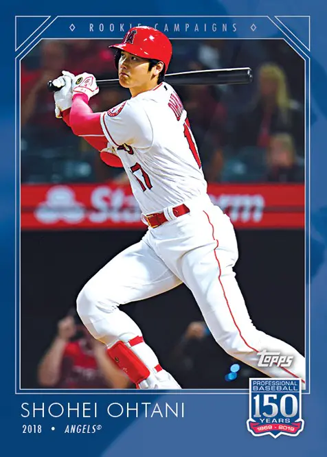 2019 Topps Shohei Ohtani #54 Los Angeles Angels Of Anaheim