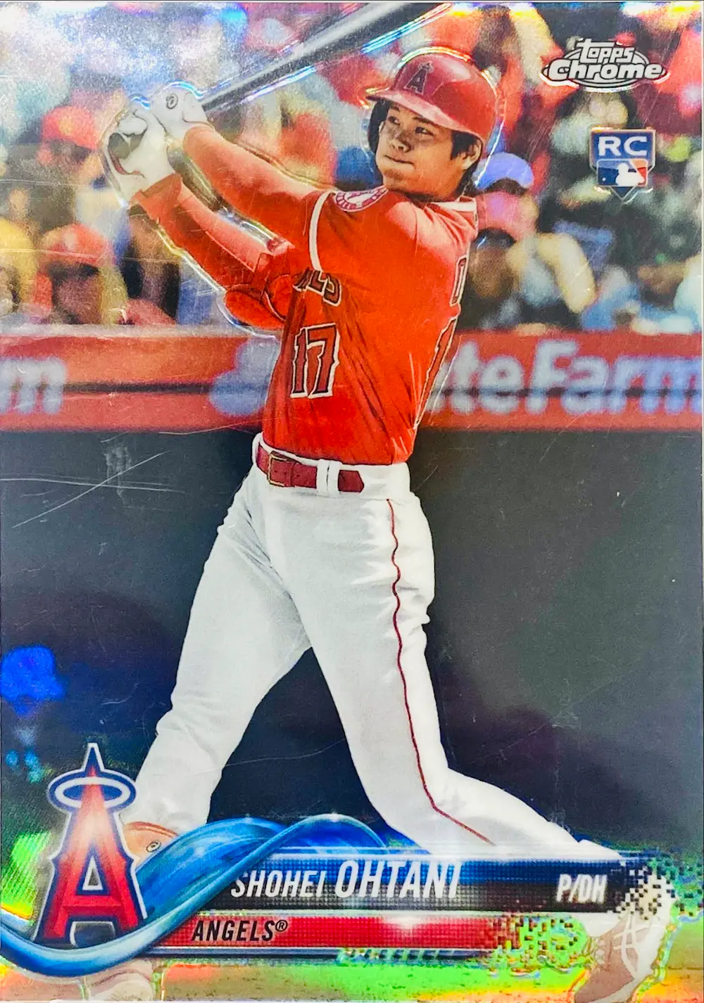 2018 Topps Chrome #700 Shohei Ohtani