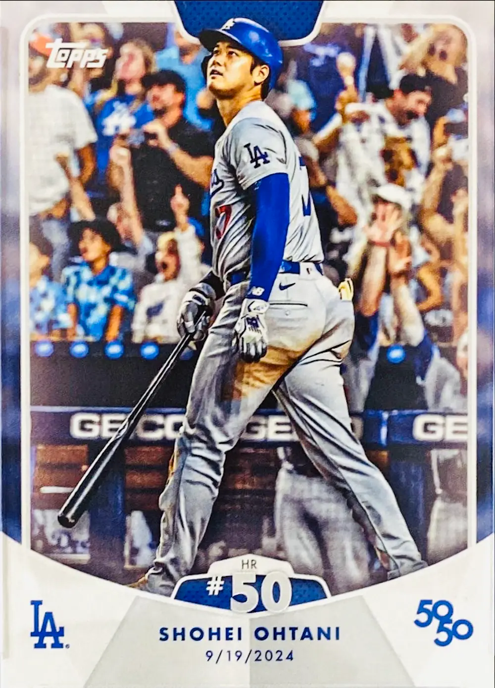 SHOHEI OHTANI 2024 TOPPS 50/50