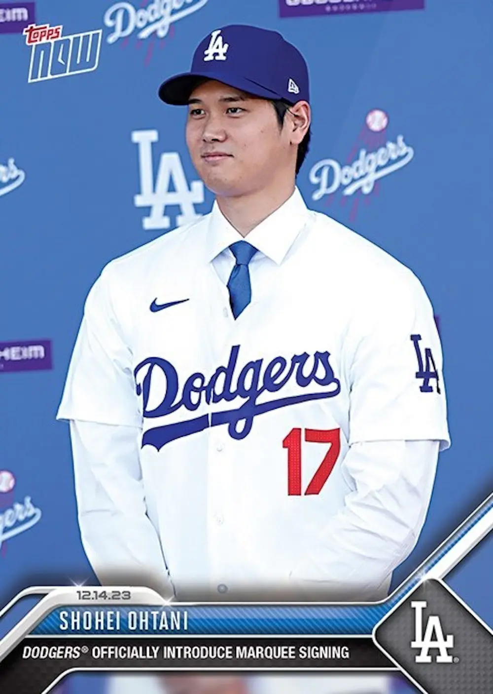 2023 Topps Now Shohei Ohtani #OS23 Los Angeles Dodgers