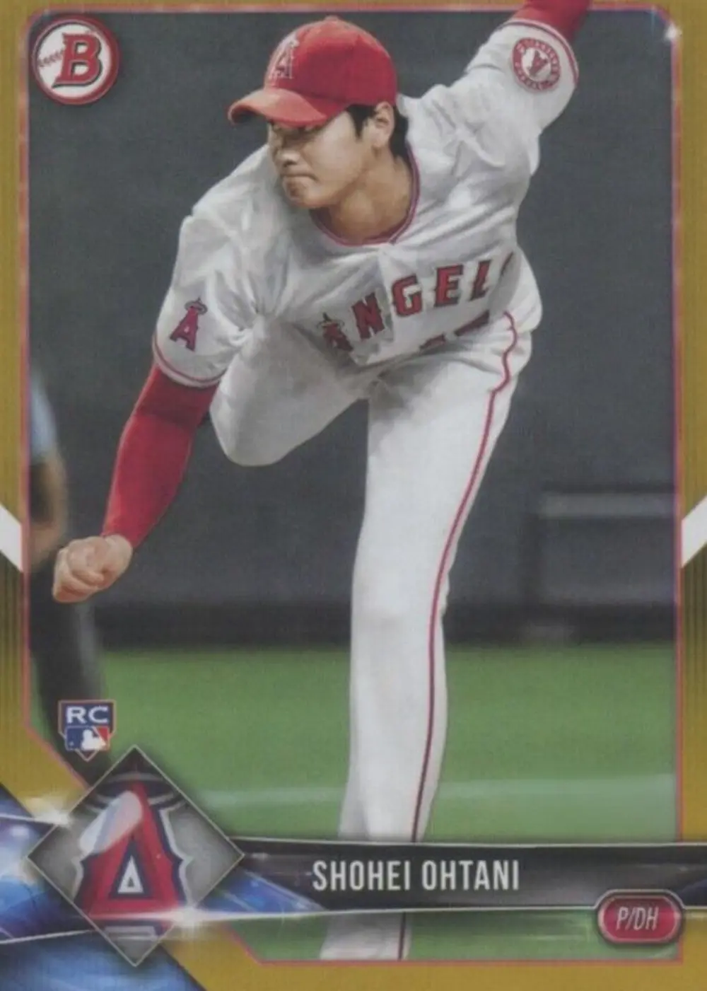 2018 BOWMAN #49 SHOHEI OHTANI GOLD