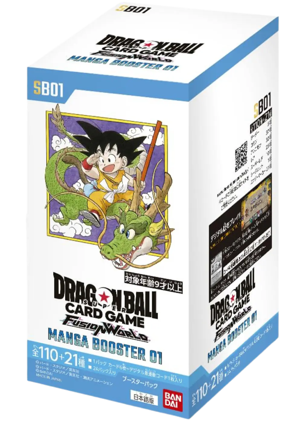 [SB01] MANGA BOOSTER 01(1BOX)