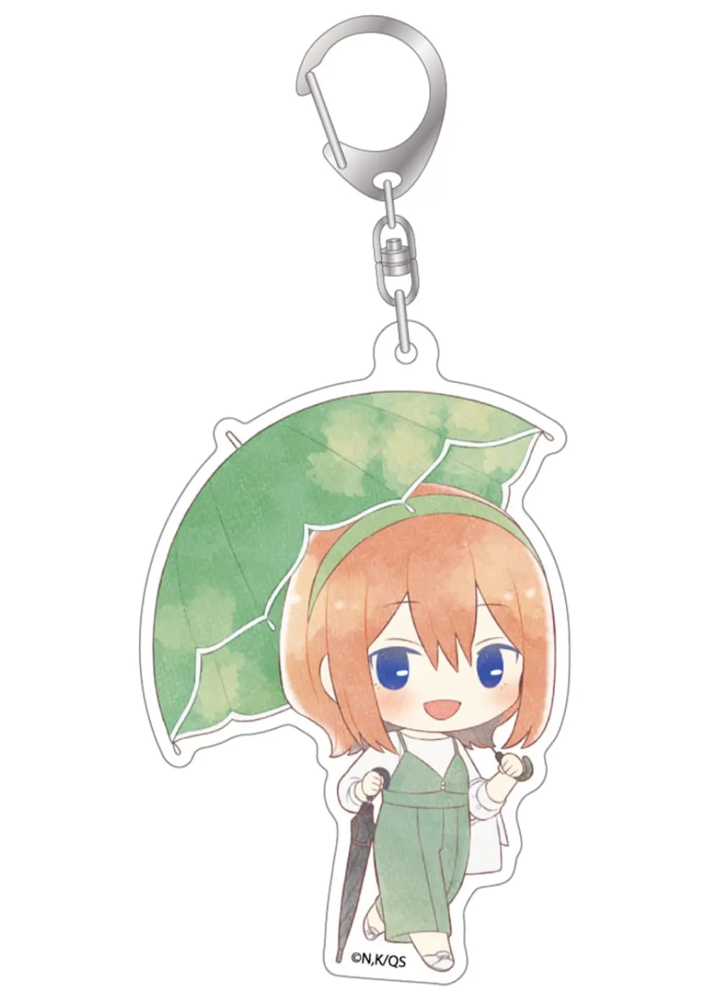 五等分の花嫁∽ 傘っこ アクリルキーホルダー 中野四葉