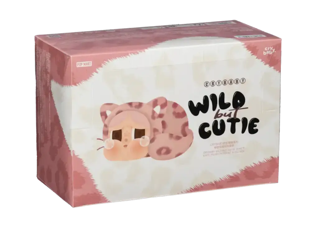 POP MART CRYBABY Wild but Cutie Series - Vinyl Plush Pendant (1アソート)