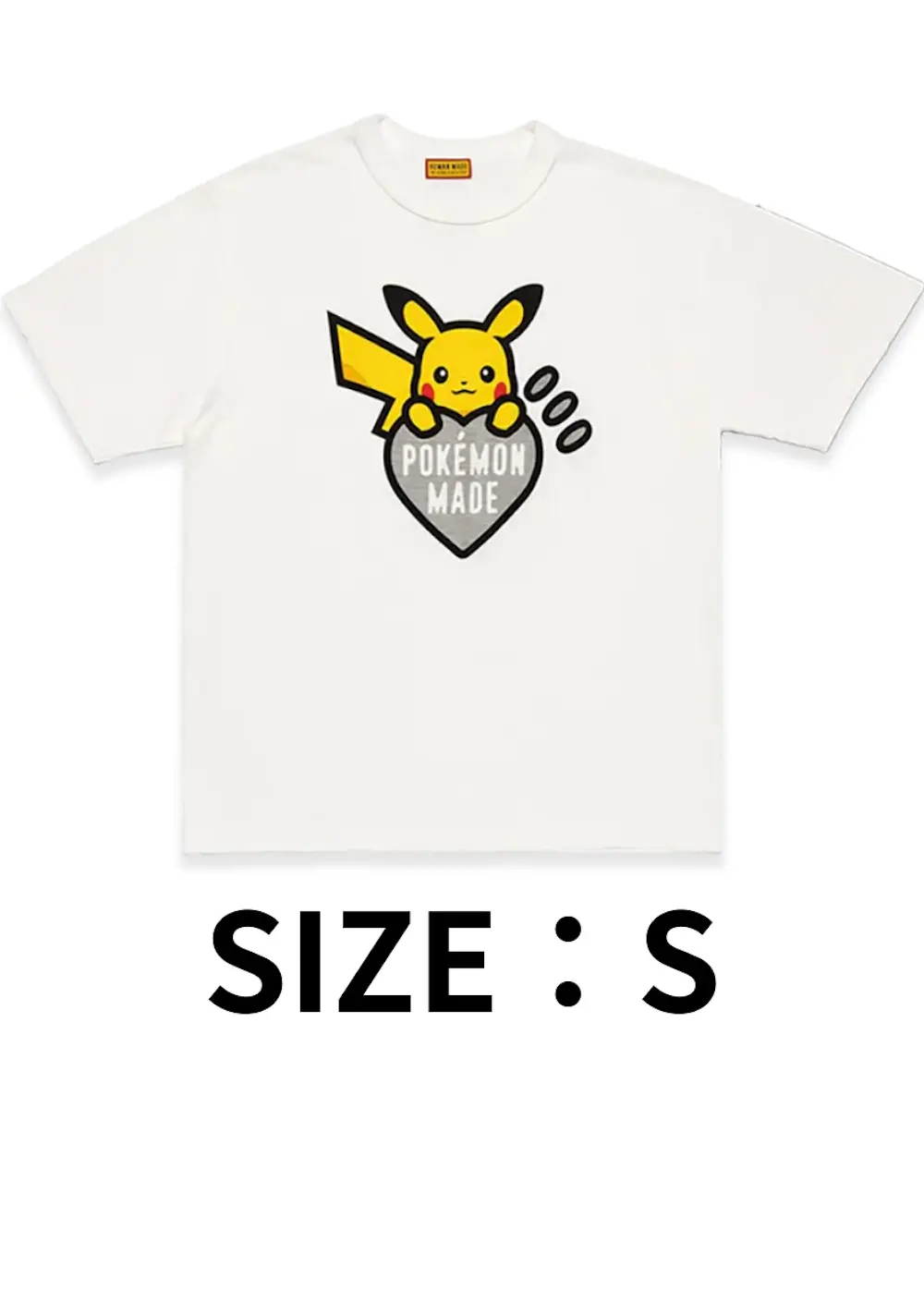 【SIZE:S・White】POKÉMON MADE GRAPHIC T-SHIRT SAPPORO