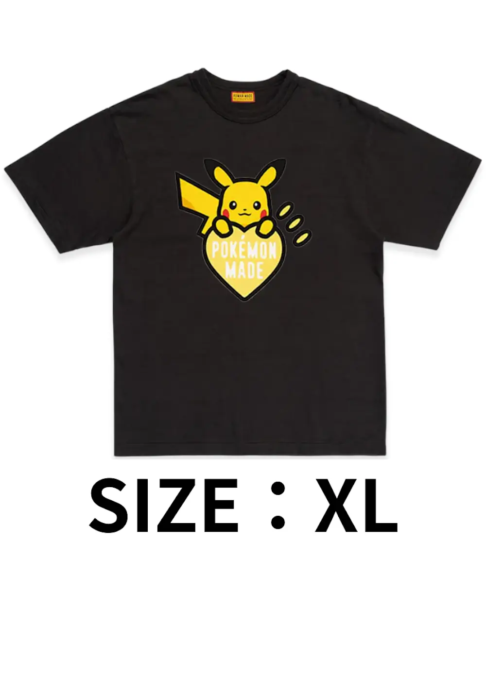 【SIZE:XL・Black】POKÉMON MADE GRAPHIC T-SHIRT SHINSAIBASHI