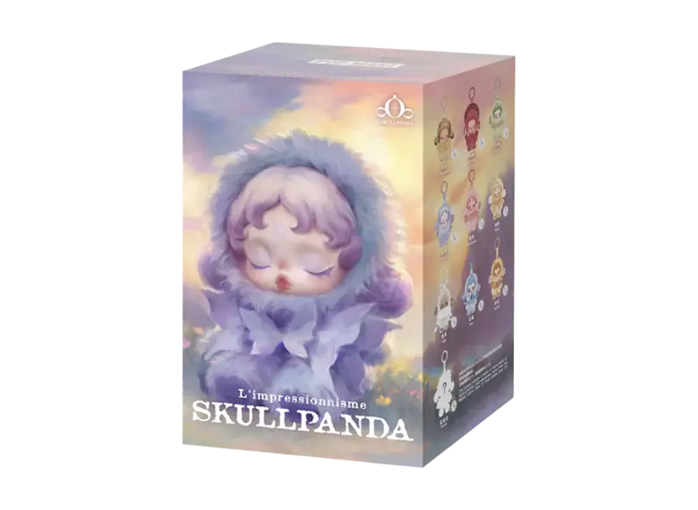 POP MART SKULLPANDA L'impressionnisme Series Plush Doll(1ピース)