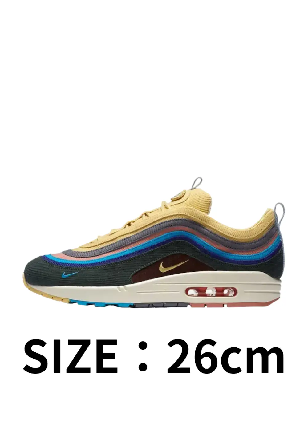 【26cm】Sean Wotherspoon × Nike Air Max 1/97 SW Collector's Dream