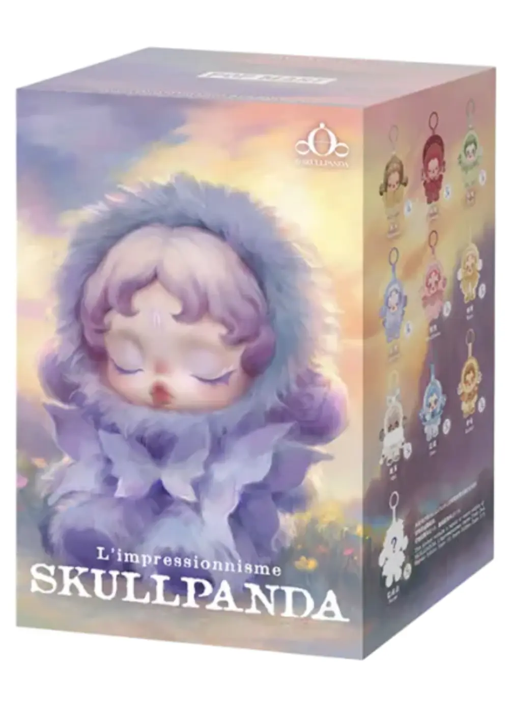 POP MART SKULLPANDA L'impressionnisme Series Plush Doll(1ピース)