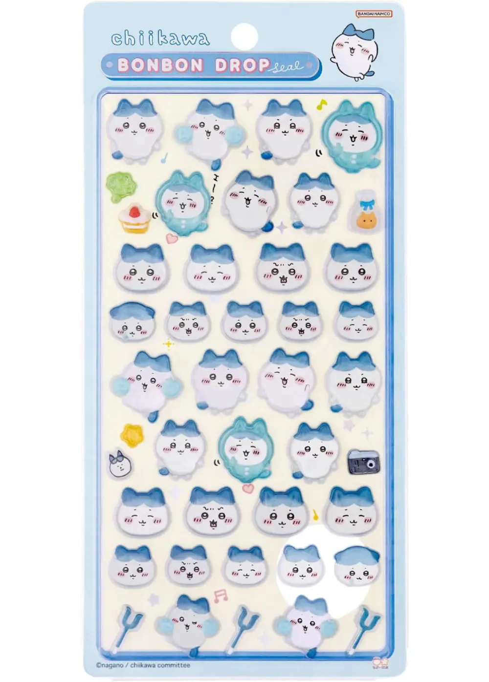 ちいかわ ボンボンドロップシール(ハチワレ)