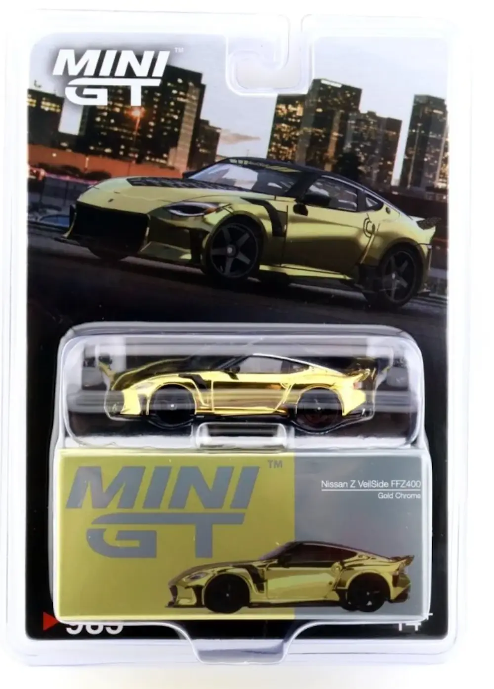 Nissan Z VeilSide FFZ400 Gold Chrome