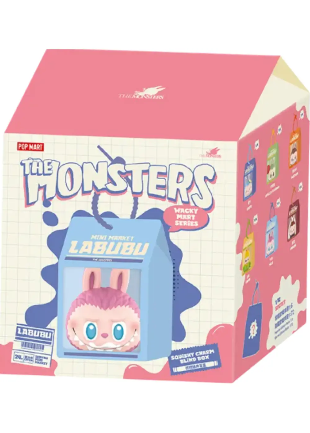 THE MONSTERS (LABUBU) Wacky Mart Series-Pinch Pendant Blind Box(1ピース)