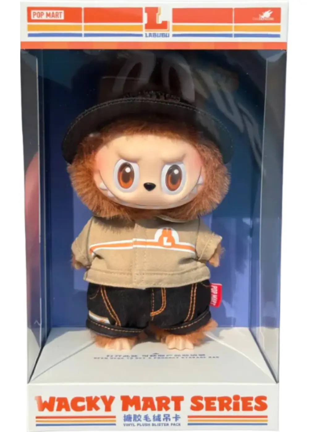 【LABUBU】The Monsters Wacky Mart Series Vinyl Plush Hanging Card