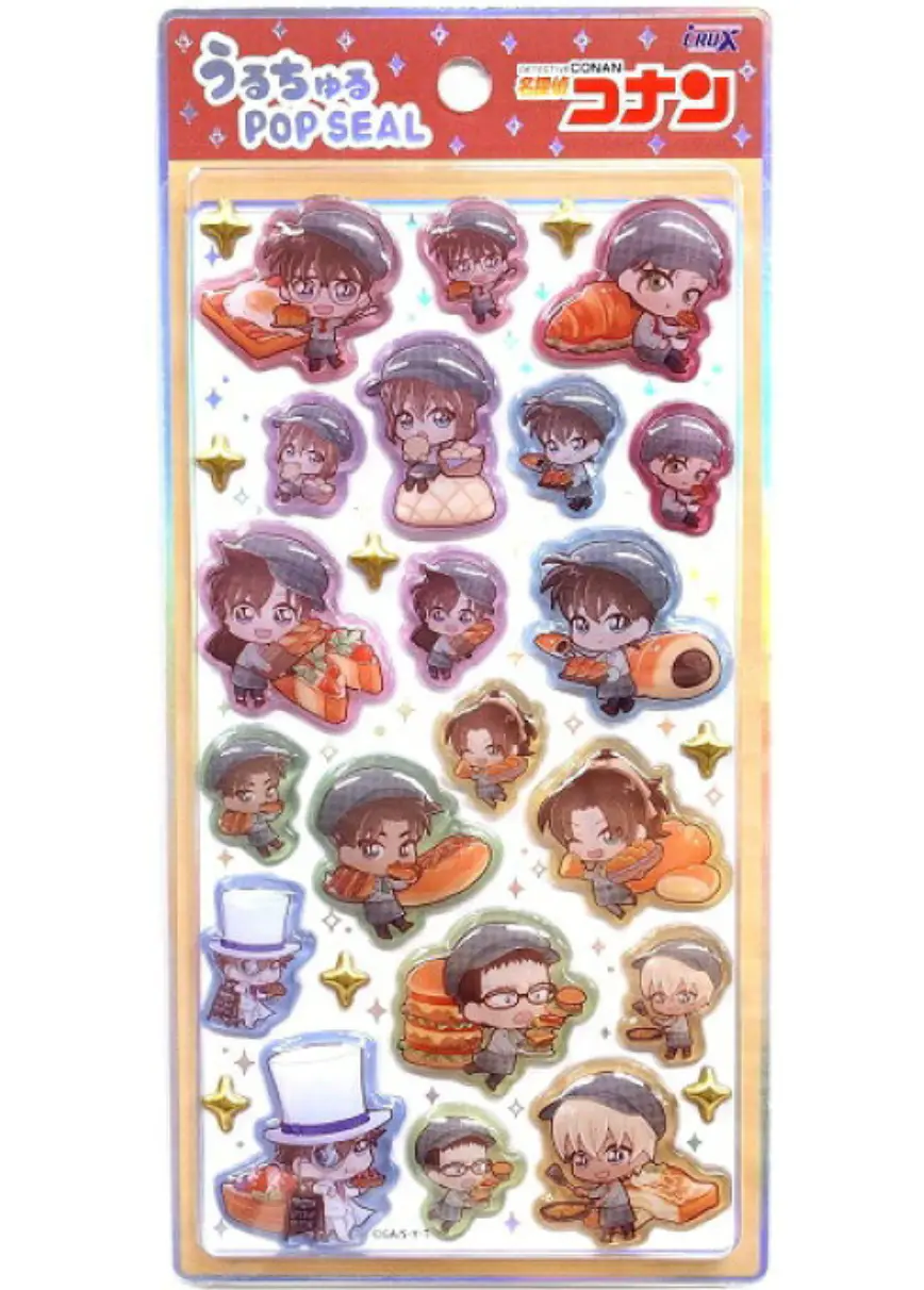 名探偵コナン うるちゅるポップシール きゃらペコ ベーカリー