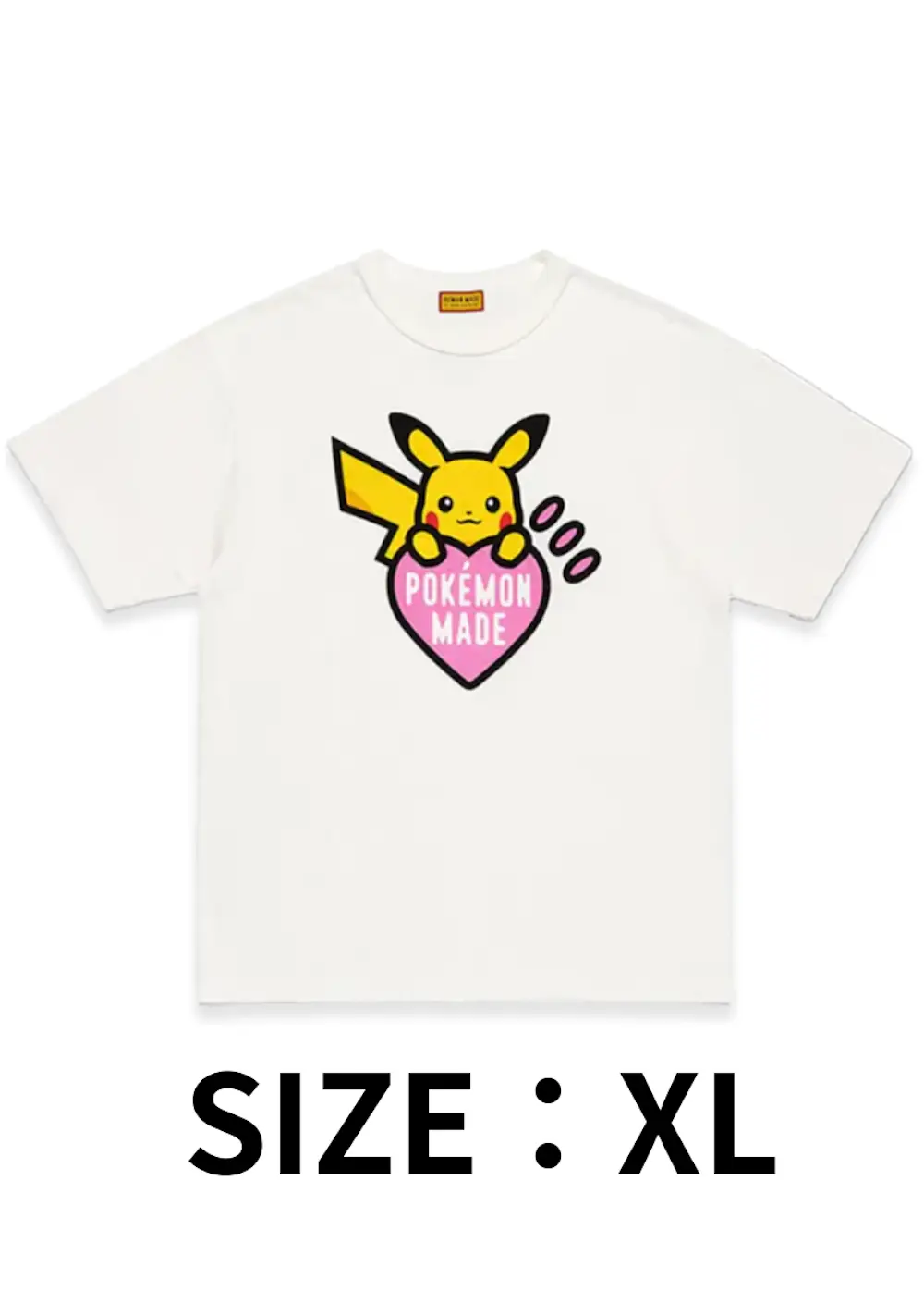 【SIZE:XL・White】POKÉMON MADE GRAPHIC T-SHIRT HARAJUKU