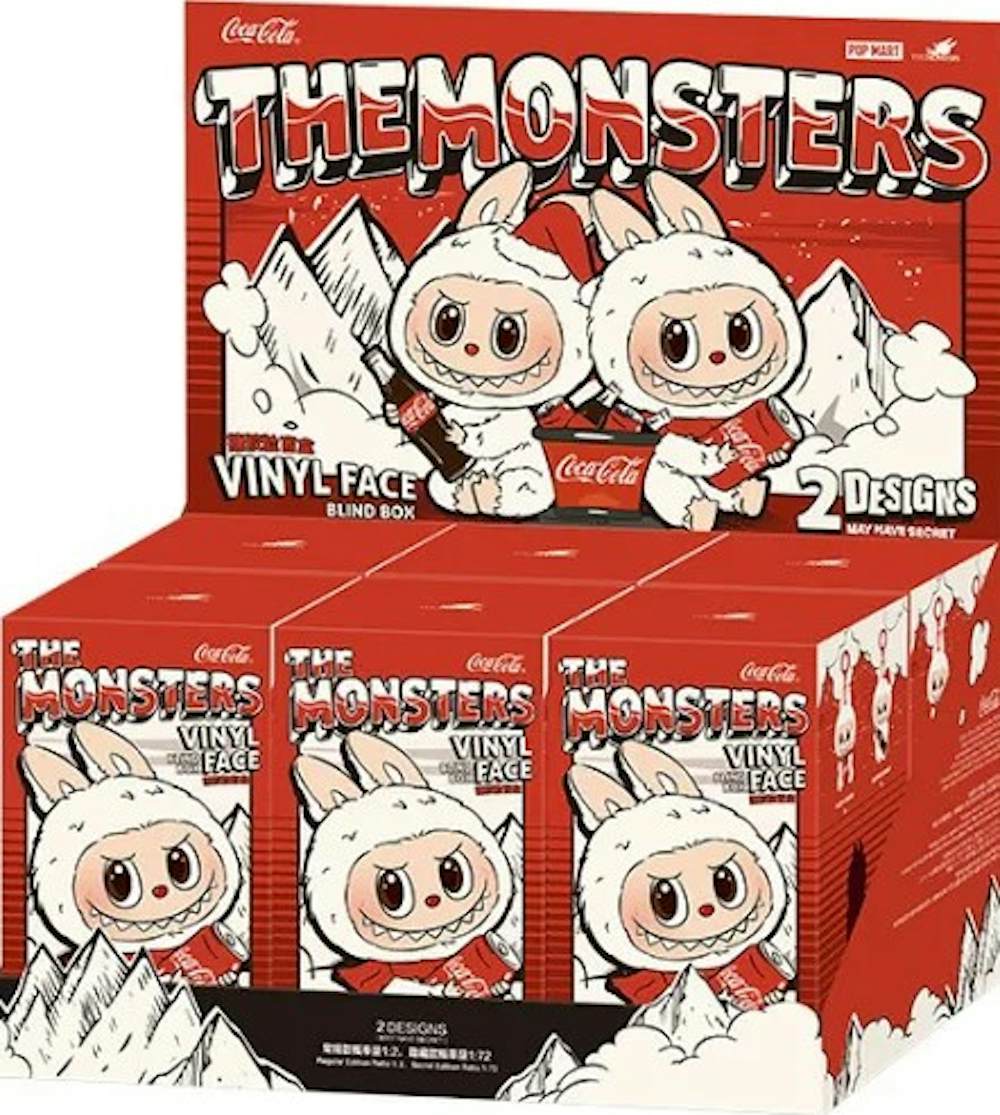 LABUBU THE MONSTERS コカ・コーラ シリーズ ぬいぐるみ(1アソート)