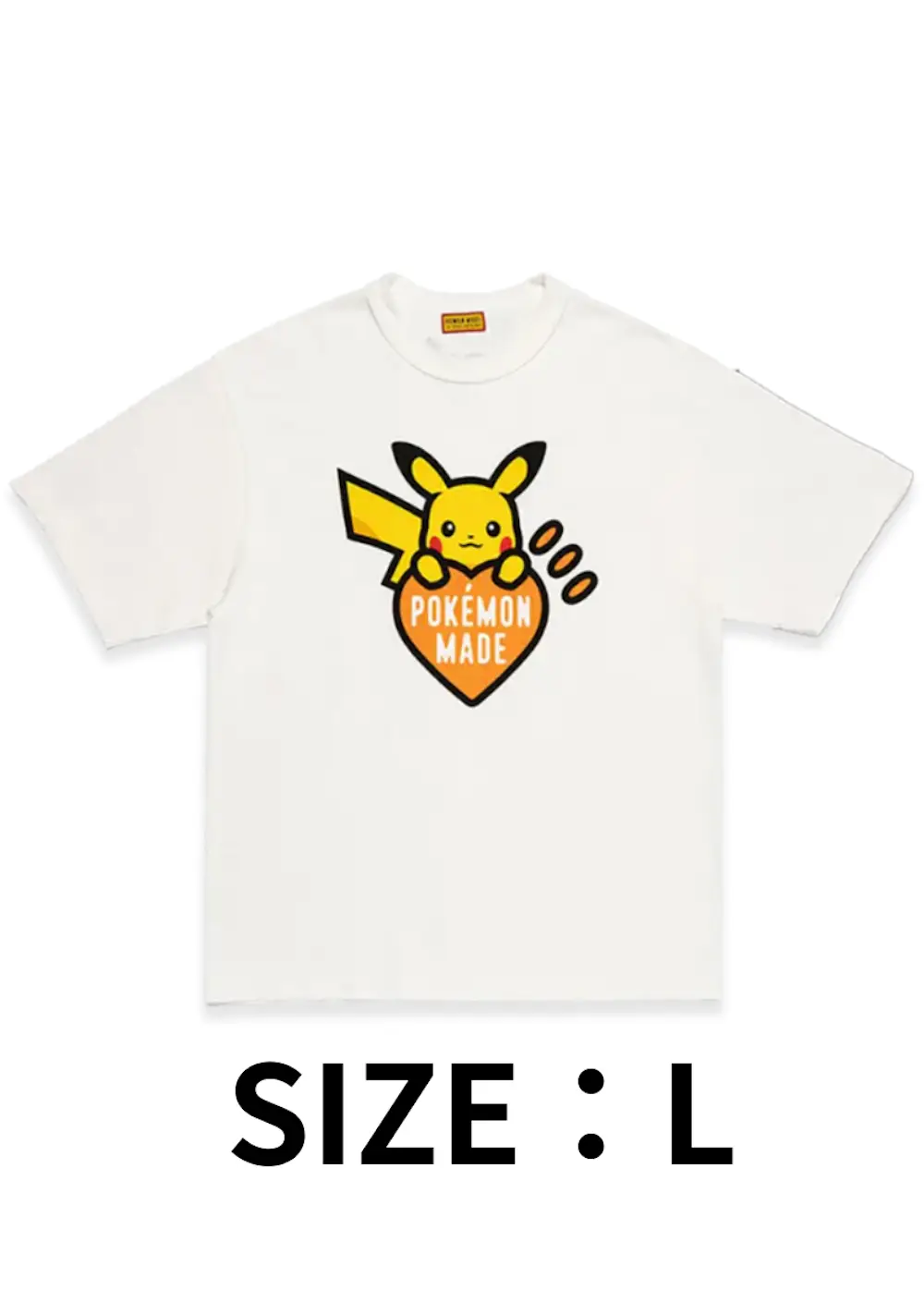 【SIZE:L・White】POKÉMON MADE GRAPHIC T-SHIRT SHIBUYA PARCO