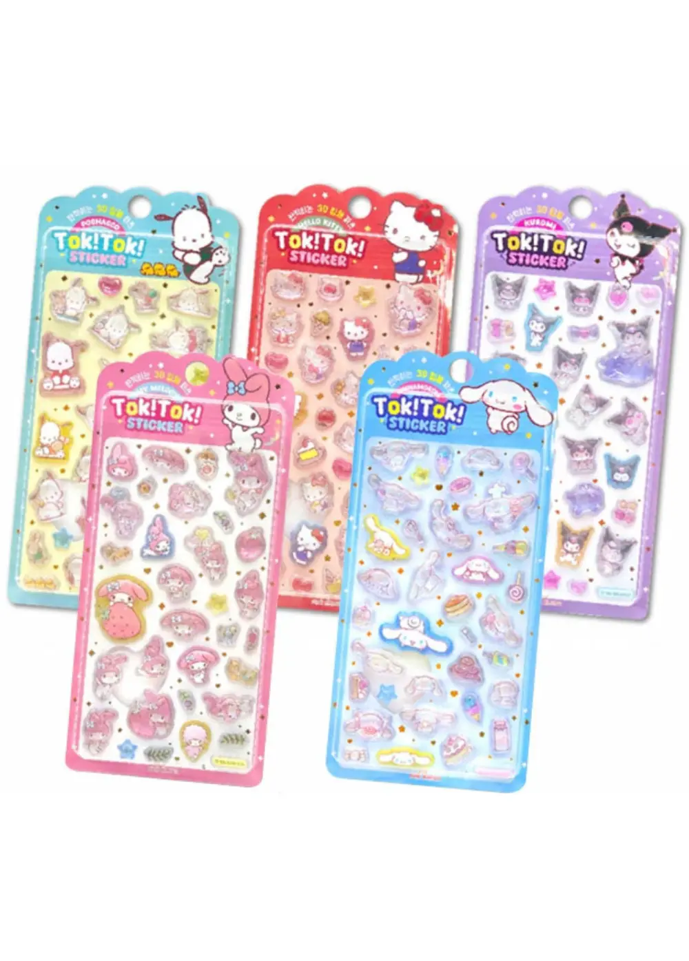 サンリオ TOK! TOK! ステッカー 5種セット