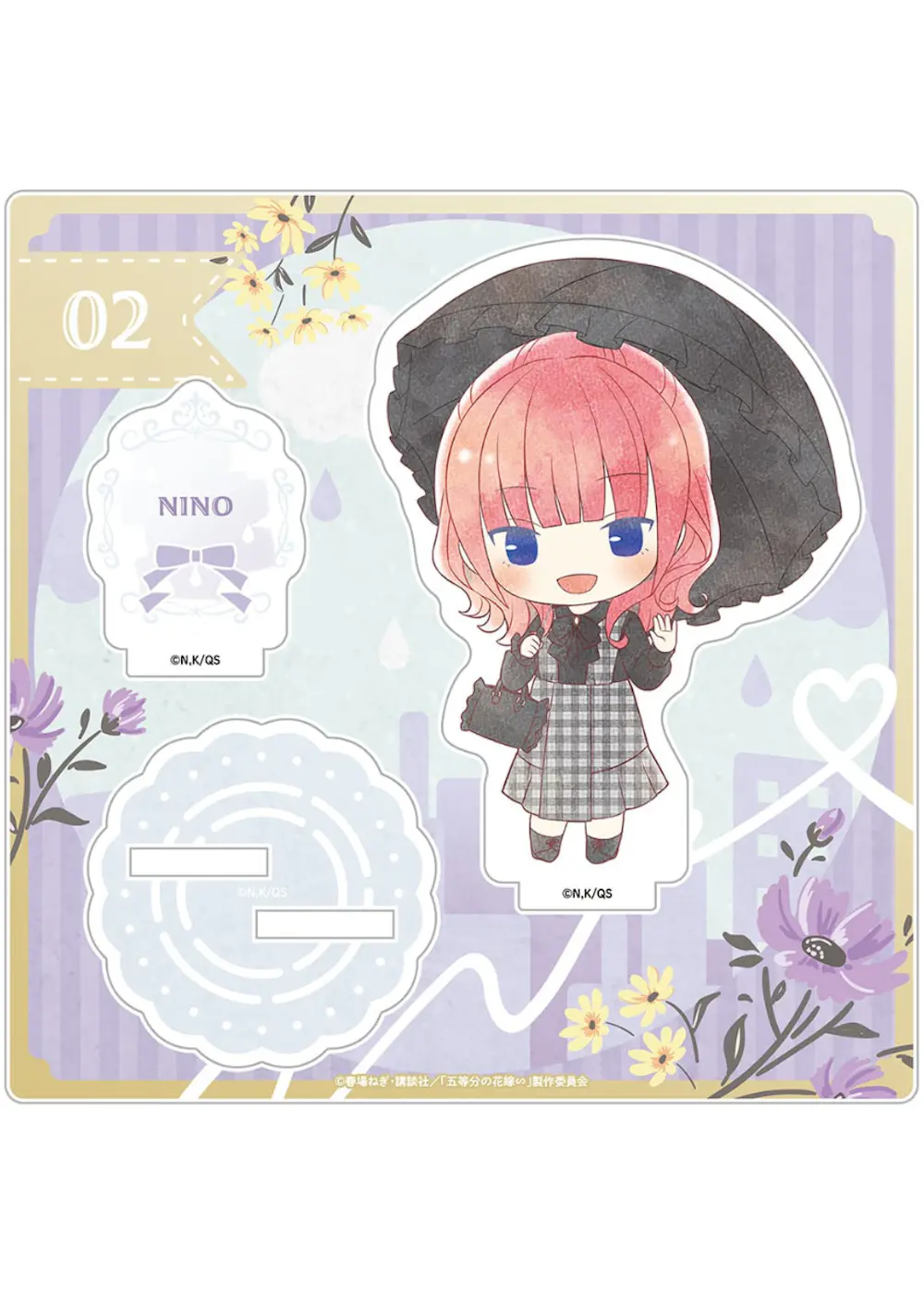 五等分の花嫁∽ 傘っこ アクリルスタンド 中野二乃
