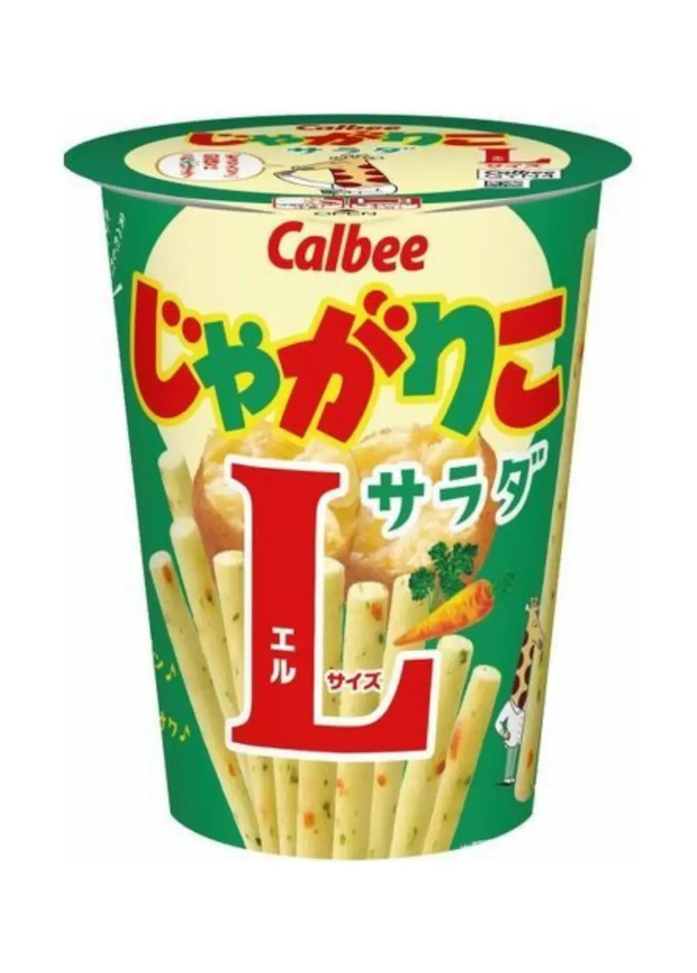 カルビー じゃがりこ サラダLサイズ68g