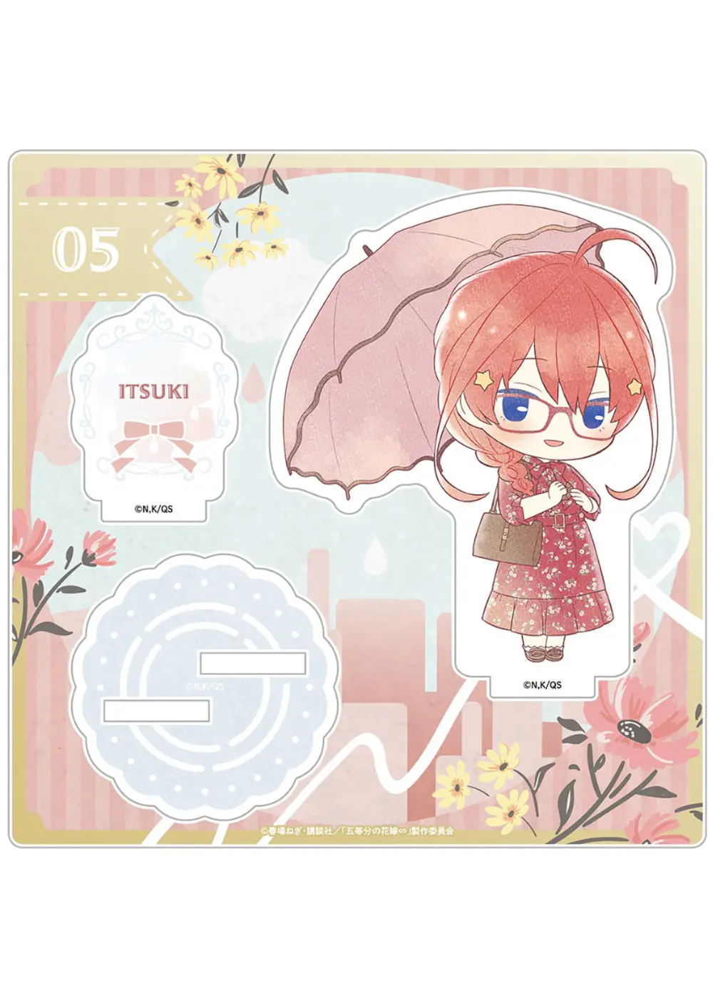 五等分の花嫁∽ 傘っこ アクリルスタンド 中野五月