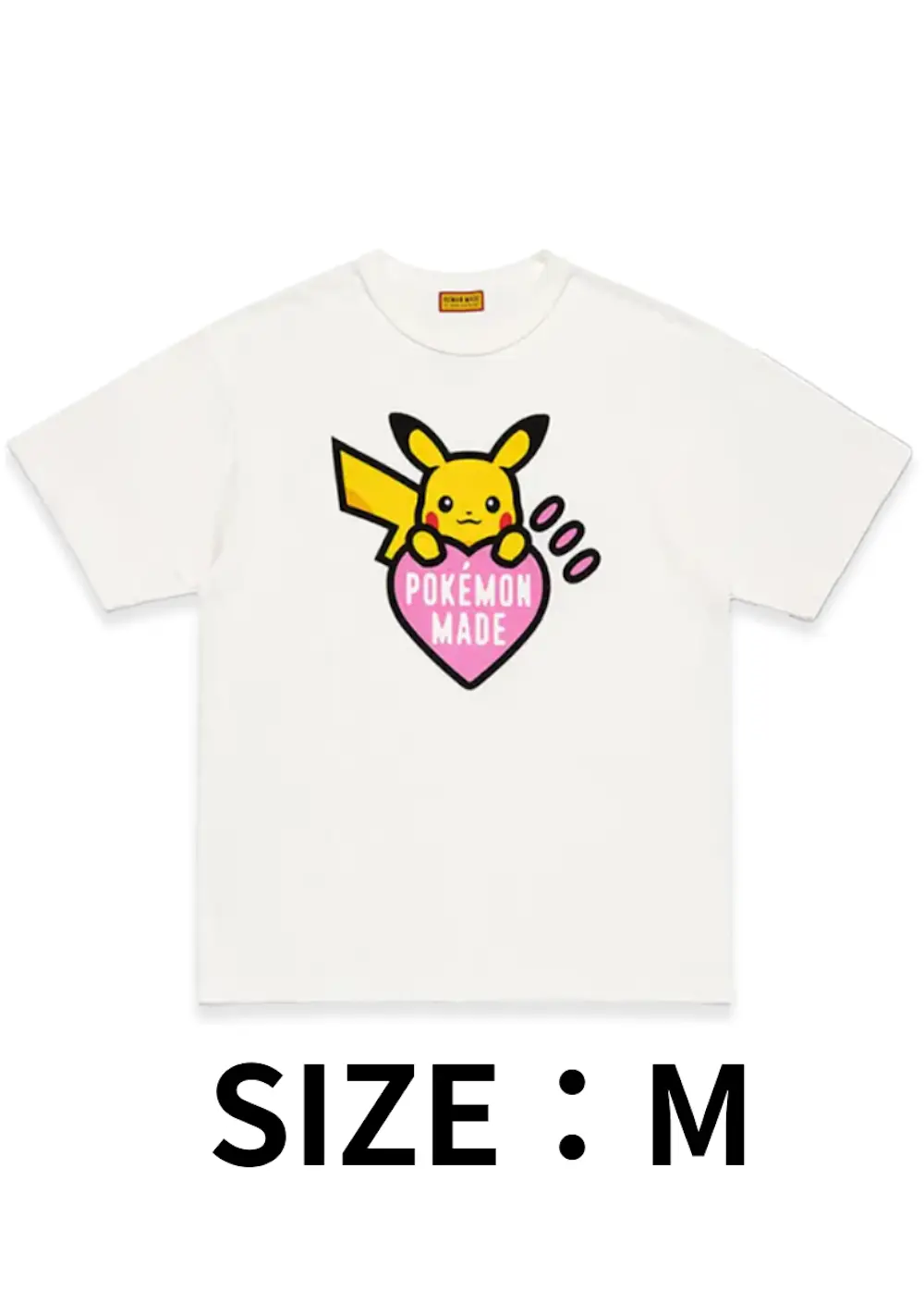【SIZE:M・White】POKÉMON MADE GRAPHIC T-SHIRT HARAJUKU