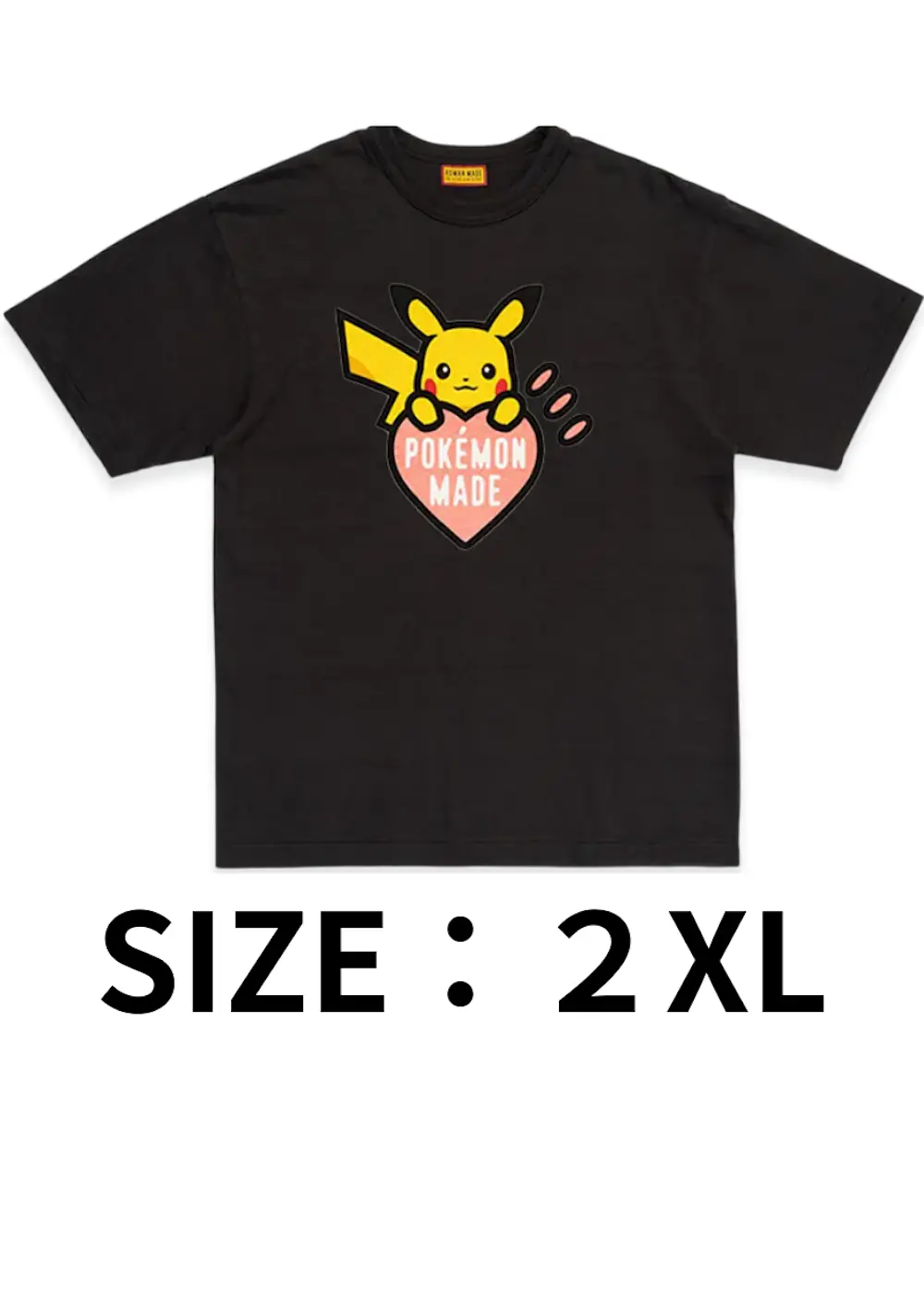 【SIZE:２XL・Black】POKÉMON MADE GRAPHIC T-SHIRT SEOUL