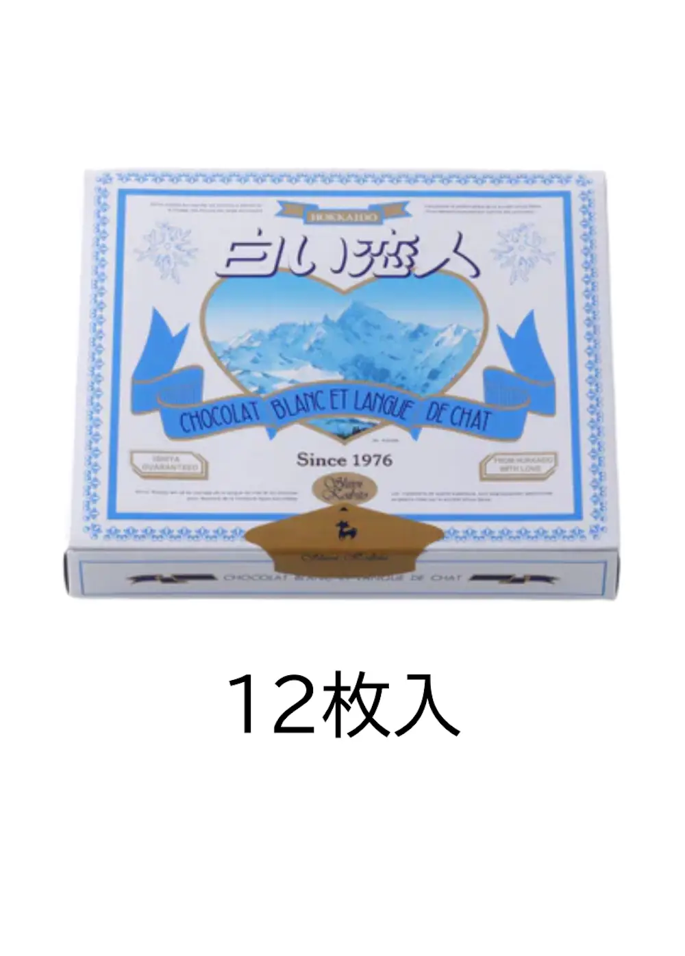 白い恋人 12枚入