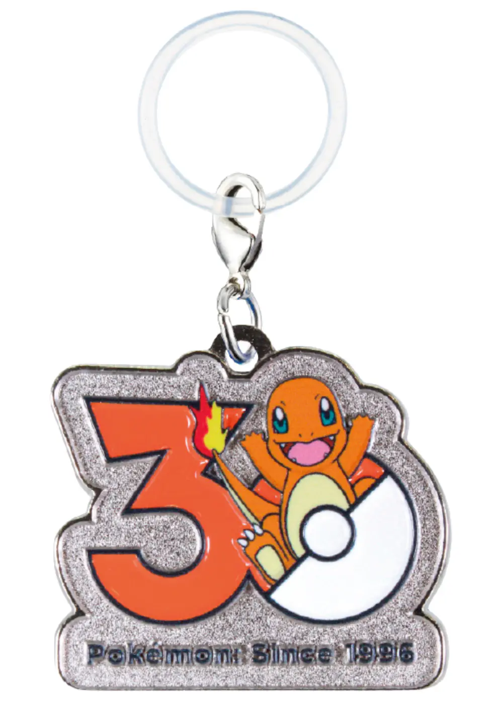 ポケモン30周年 メタルチャームマスコット ヒトカゲ